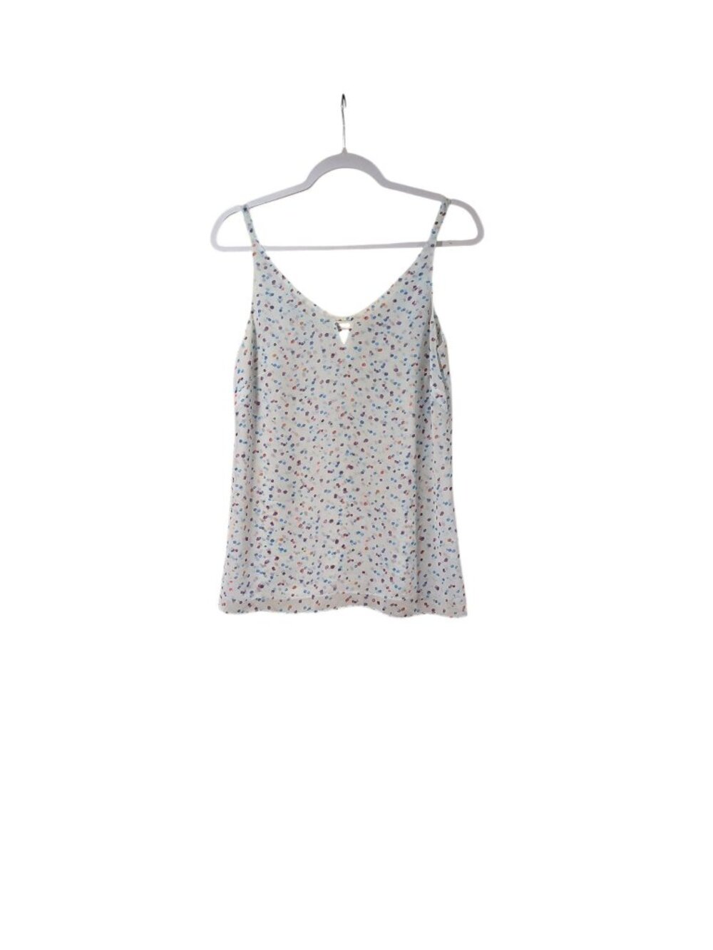 Cabi Multicolor Confetti Cami Adjustable Layered Indie Boho Tank Top Sz XS